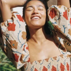 The Katrina Dress | Oak Leaf -Amour Vert shop Katrina2 a0dde9c9 acac 439b 9eea 1e843ec4b45b