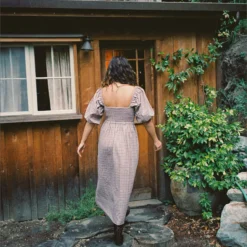 The Katrina Dress | Winter Plaid -Amour Vert shop Katrina4 a9c0af1b ab24 4c9e aa25 7ab5d9a61d43