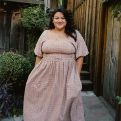 The Katrina Dress Extended | Winter Plaid -Amour Vert shop Katrina d3c67bc6 92eb 4396 b6e1 3081bb868740