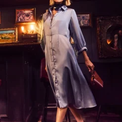 Joyce Dress - Horizon -Amour Vert shop LOOK 12 2363 b