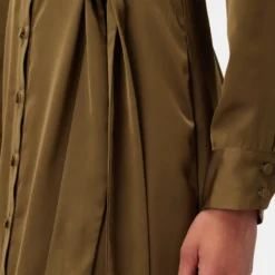 Joyce Dress - Bronzed Olive -Amour Vert shop LS Joyce Bronzed Olive 5 scaled