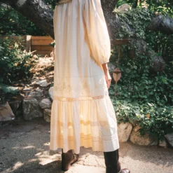 The Michelle Dress | Pomegranate -Amour Vert shop Michelle1