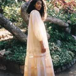 The Michelle Dress | Pomegranate -Amour Vert shop Michelle2