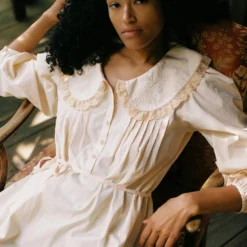 The Michelle Dress | Pomegranate -Amour Vert shop Michelle3 2