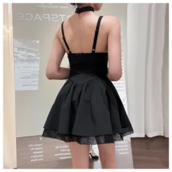 Slim Fit Wide Strap Off Shoulder Panel Low Cut Dress Wholesale Dresses N46523031800123 -Amour Vert shop O1CN019Uqo6I1MhTS6NyJAN 3900101466 0 cib