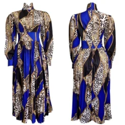 Long Sleeve High Waist Pleated Printed Dress Wholesale Womens Clothing N3823101700018 -Amour Vert shop O1CN01Tl3c5z26UcYaAimwc 4225457665 0 cib 6