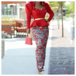 Elegant French Space Layer Digital Printed Backless Puffy Dress Wholesale Dresses N5923081800024