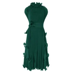 Design Sense Short Sleeve Ruffle Neck Pleated Hem Dress Wholesale Dresses N5923082300001 -Amour Vert shop O1CN01gjODa92AYWLnHeuWD 2201313838215 0 cib 1