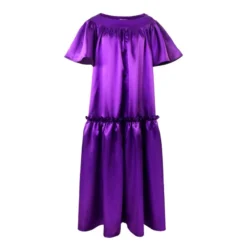 Wholesale Plus Size Clothing Loose Waist U-Neck Commuter Ruffle Sleeve Dress V5923050600025 -Amour Vert shop O1CN01jiH7g31TGB8sePlq0 2206882922354 0 cib