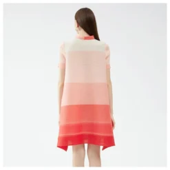 Elegant Short Sleeve V-Neck Colour-Blocked Striped A-Line Dress Wholesale Dresses N5923082300010 -Amour Vert shop O1CN01uhKlr32AYWVtOshPH 2201313838215 0 cib