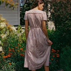 The Dawn Dress | Oat Straw Cream -Amour Vert shop OatStrawCream5 56874153 22a9 4aeb b59d 0f36fb3e63c1