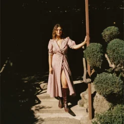 The Rachel Dress | Winter Plaid -Amour Vert shop Rachel1 1