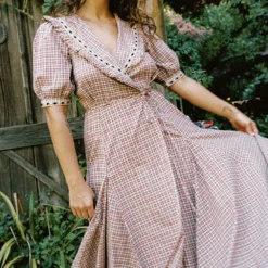 The Rachel Dress | Winter Plaid