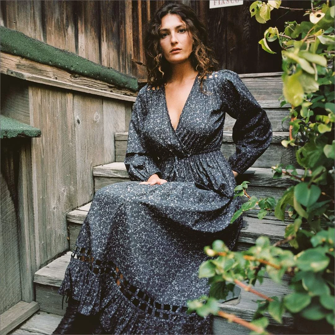 The Sarah Dress | Ginkgo Black 8 The Sarah Dress | Ginkgo Black - Image 6