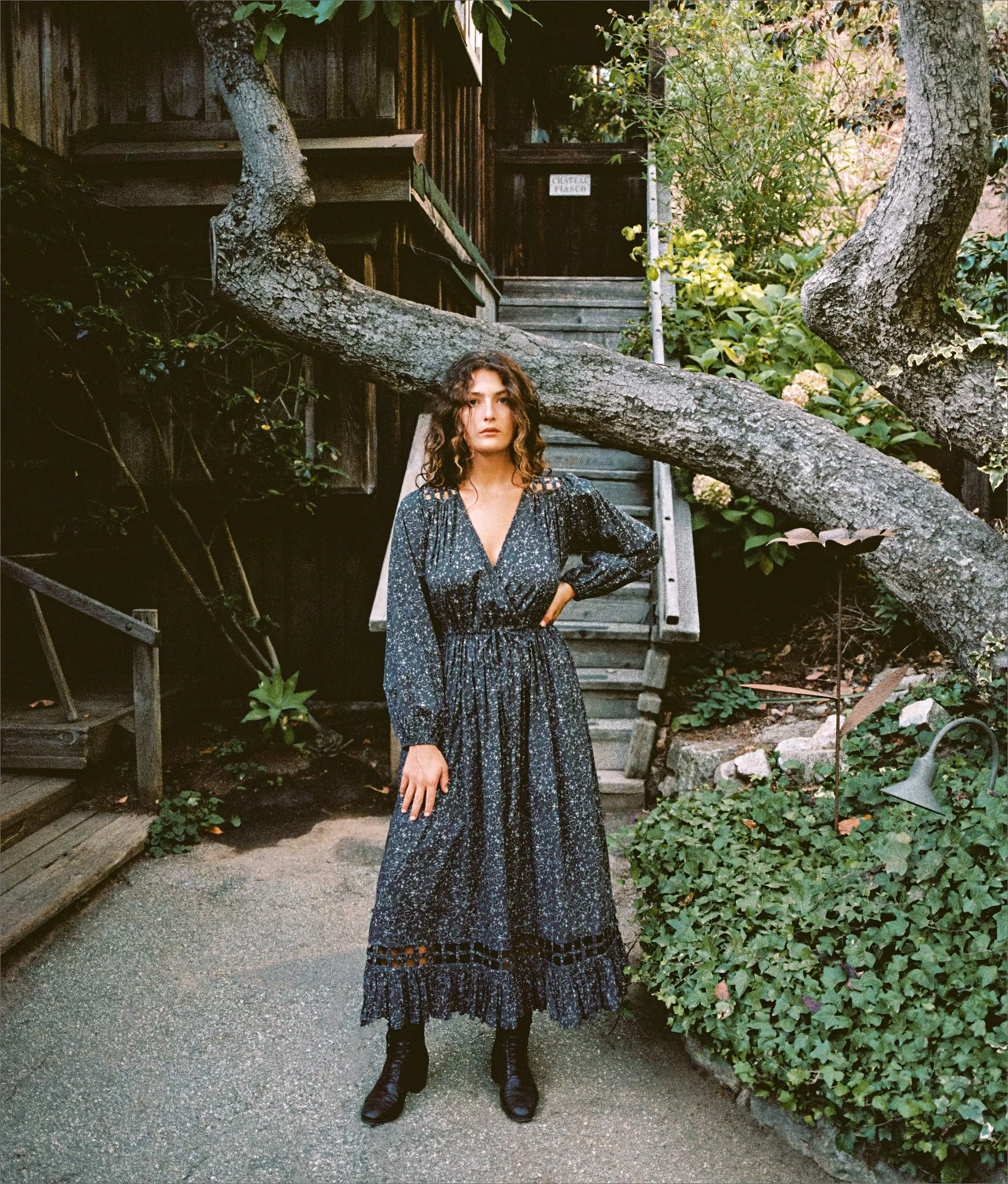 The Sarah Dress | Ginkgo Black 9 The Sarah Dress | Ginkgo Black - Image 7