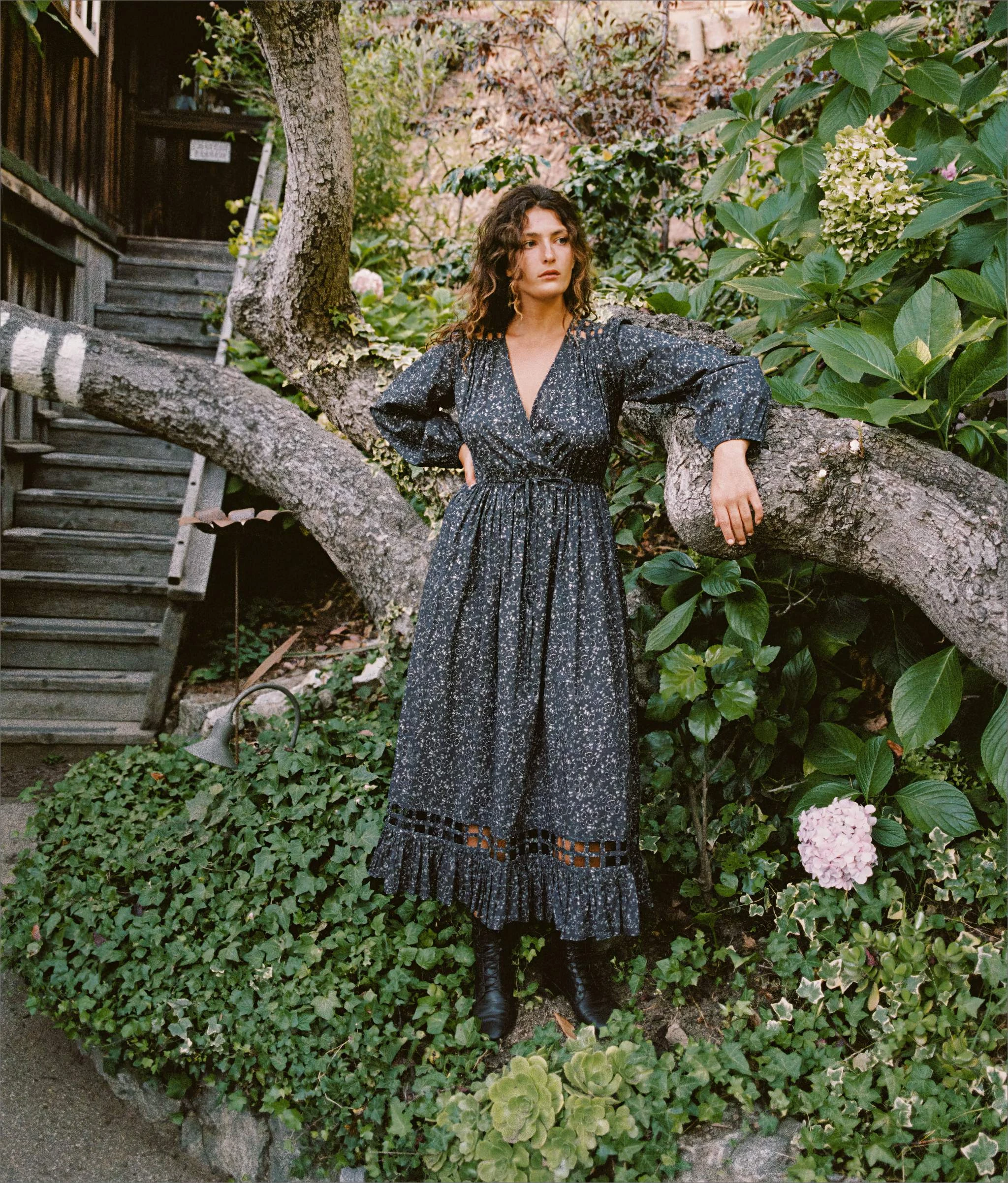 The Sarah Dress | Ginkgo Black 7 The Sarah Dress | Ginkgo Black - Image 5