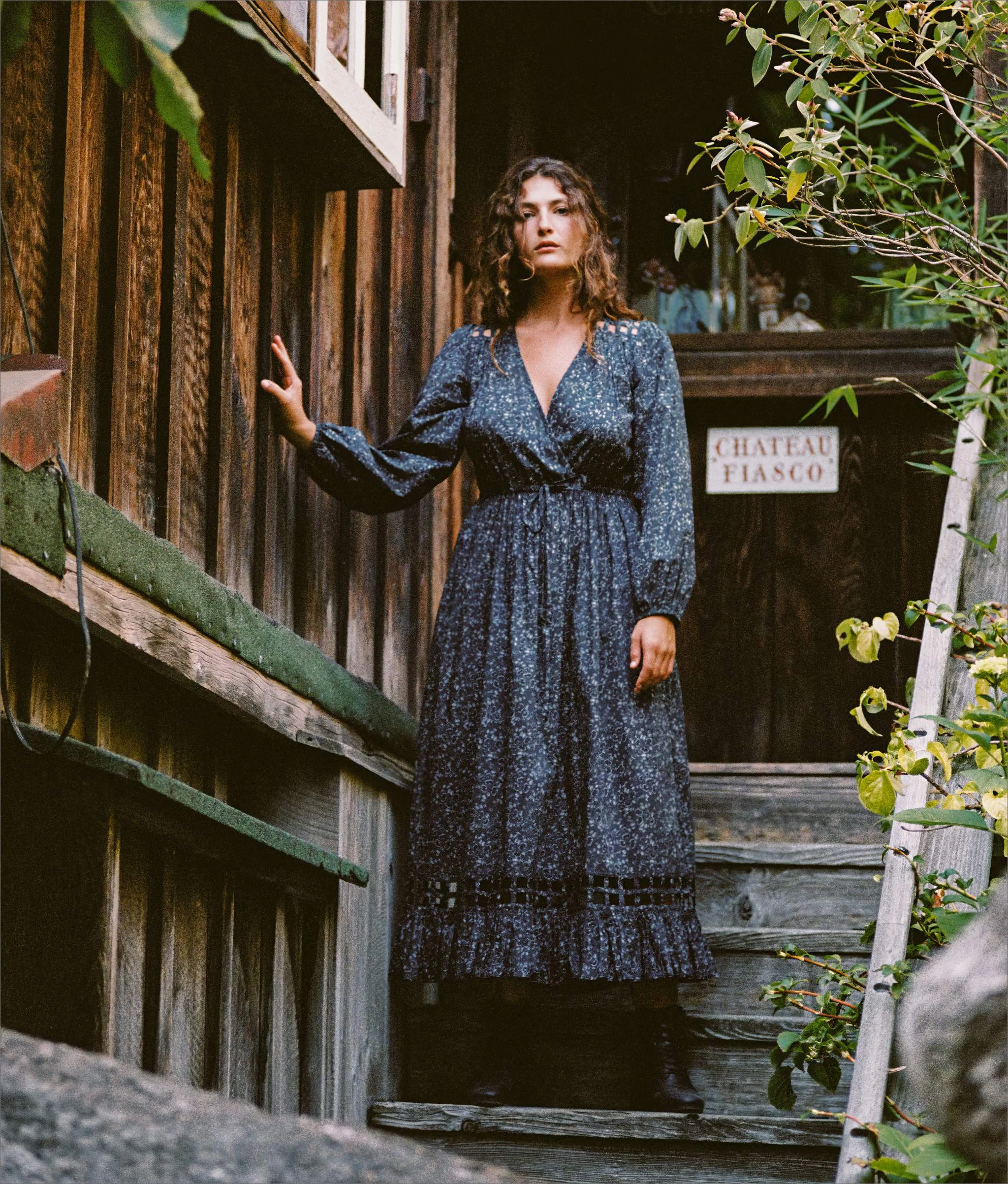 The Sarah Dress | Ginkgo Black 6 The Sarah Dress | Ginkgo Black - Image 4