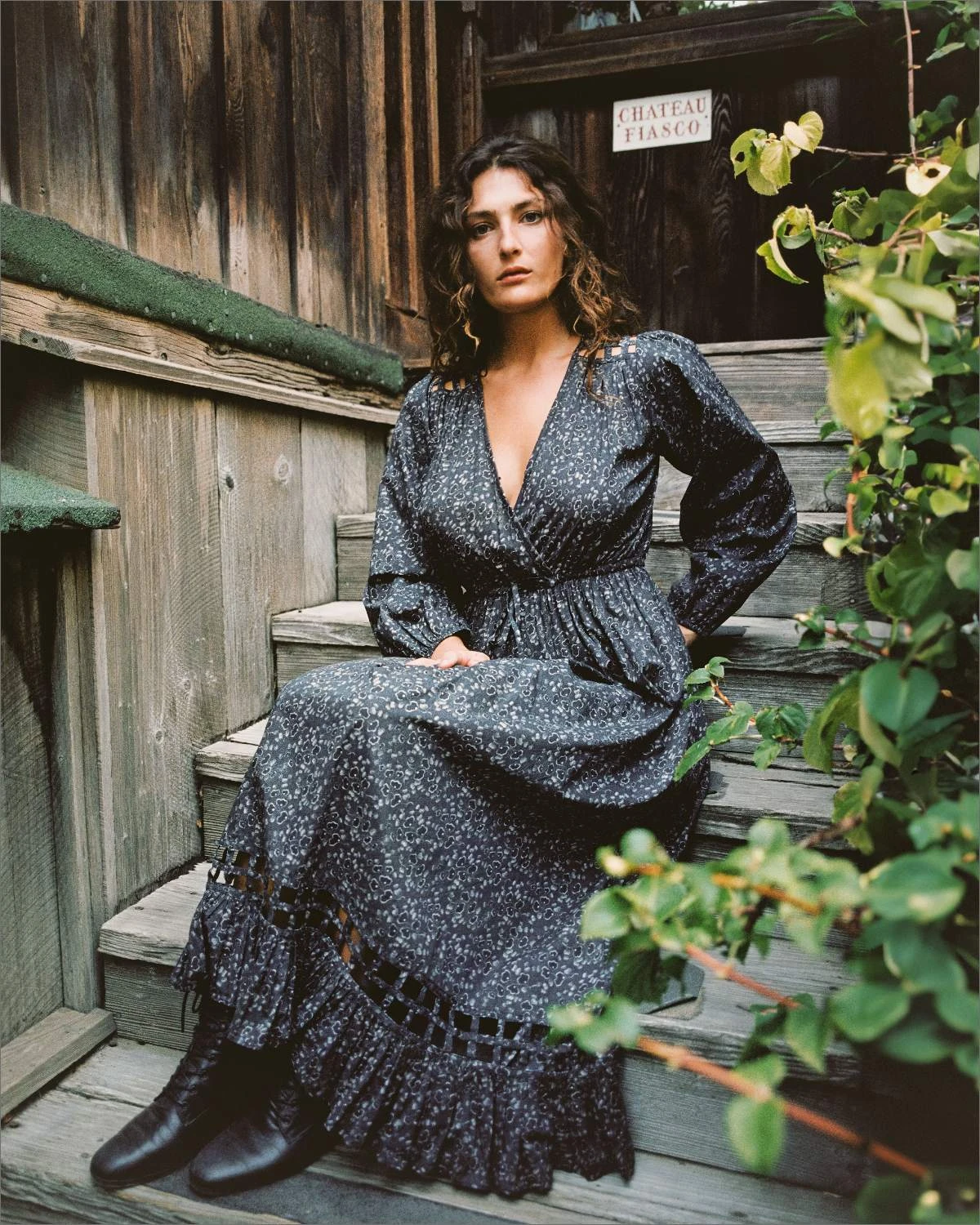 The Sarah Dress | Ginkgo Black 3 The Sarah Dress | Ginkgo Black