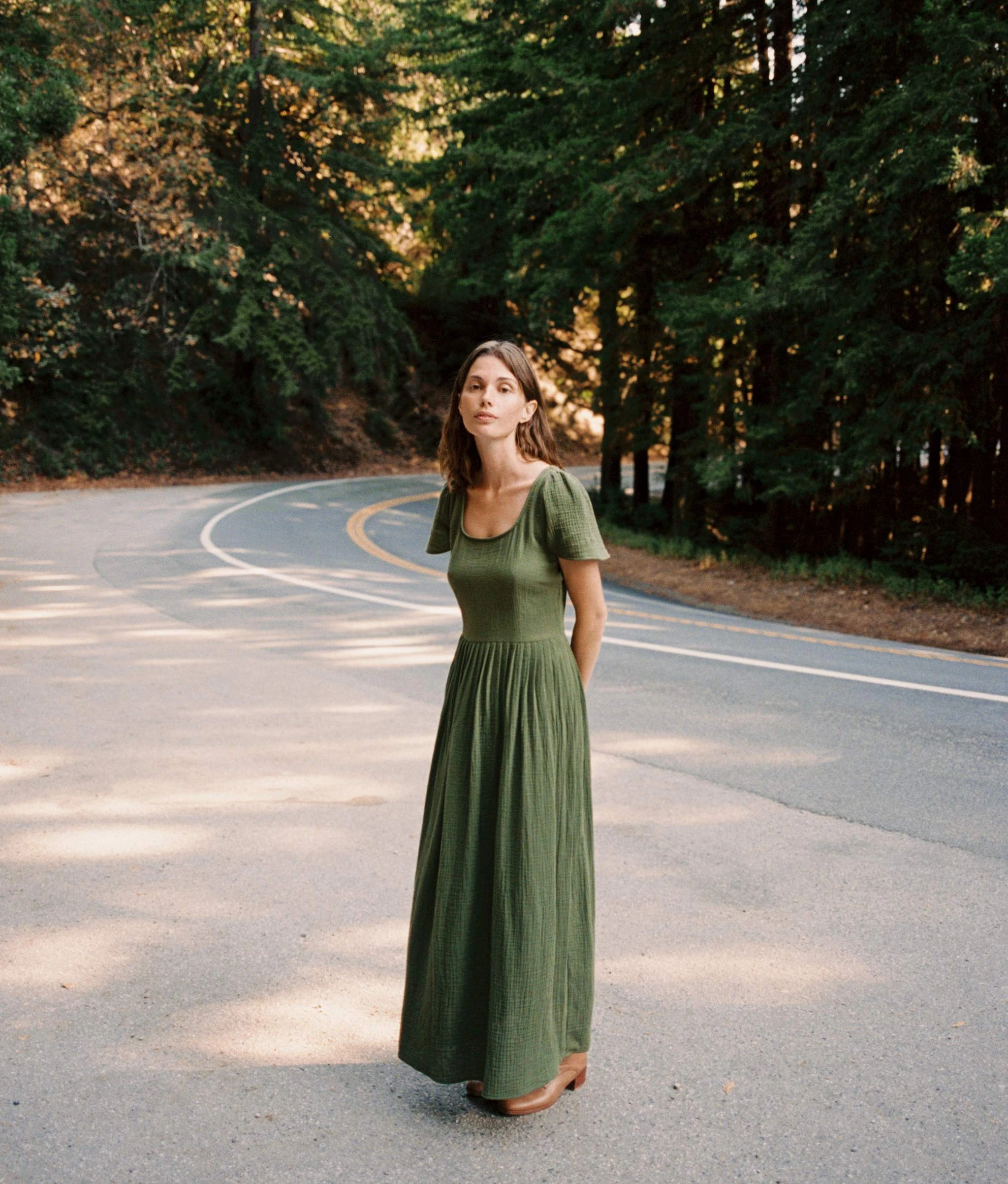 The Scarlet Dress | Forest Gauze 6 The Scarlet Dress | Forest Gauze - Image 4