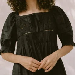 The Shaina Dress | Onyx -Amour Vert shop Shaina4