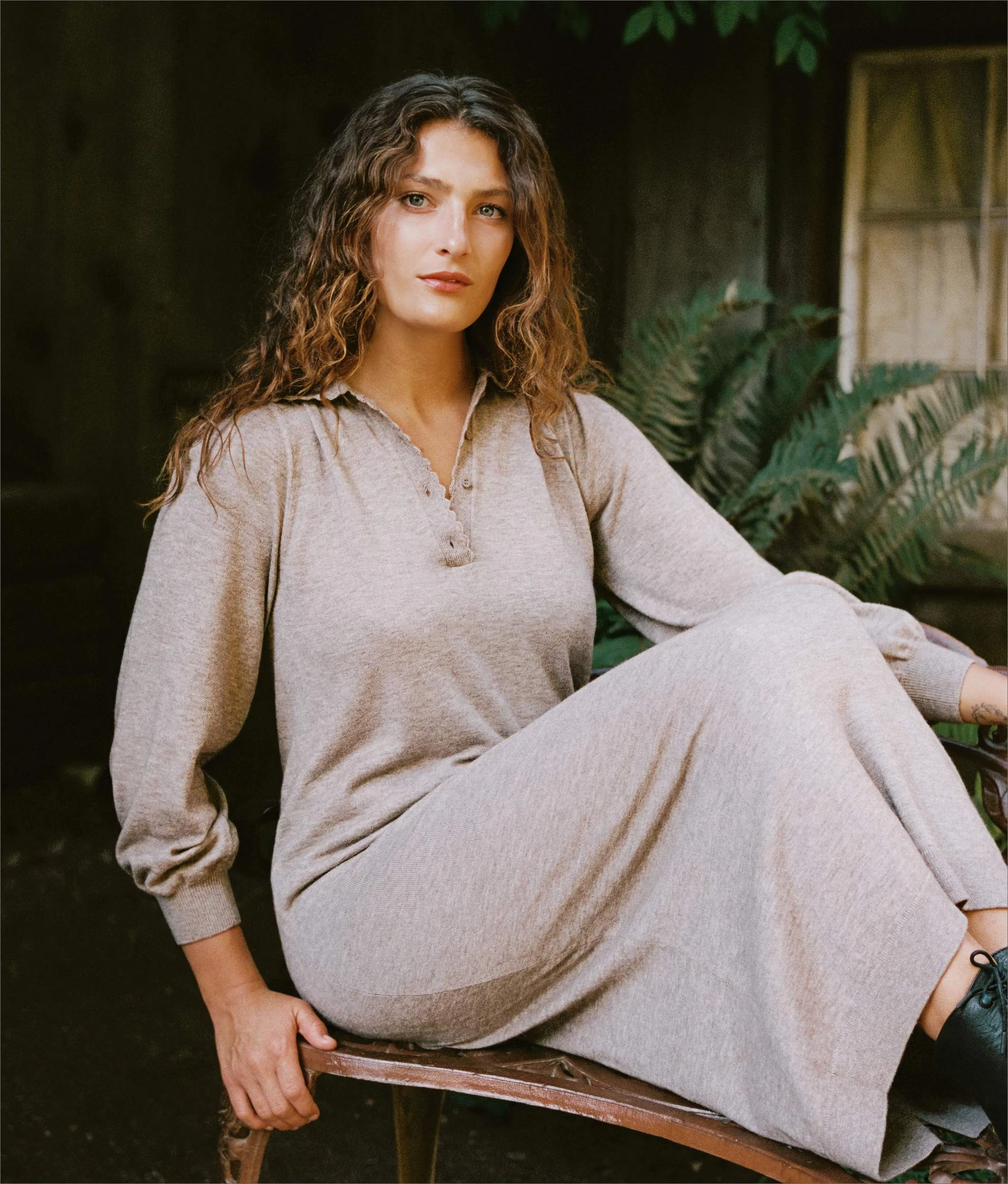 The Sofia Sweater Dress | Cacao 4 The Sofia Sweater Dress | Cacao - Image 2