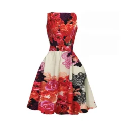 Retro Print Swing Tank Dress High Waist Slim A-Line Wholesale Dresses SDN561022 -Amour Vert shop a0472816 e639 4324 a59d a04dbb798f2f 93f598d0429646f372f2ea1f2a270b83