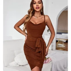 Sexy Suspenders Mini Dress Solid Color Lace-Up Irregular Body-Con Wholesale Dresses SDN560666 -Amour Vert shop a78583b4 0f05 43e8 9143 da3d9303153f 3e6d9a80dd8578b9075a486a29bf5573