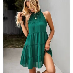 Sexy Lace-Up Tank Top Dress Sleeveless Crew Neck Solid Color Casual A-Line Tiered Wholesale Dresses SDN560684 32 Sexy Lace-Up Tank Top Dress Sleeveless Crew Neck Solid Color Casual A-Line Tiered Wholesale Dresses SDN560684 -Amour Vert shop a89da401 a84d 41dc b124 f2098d7efba2 31a070cd72e8d39732f50c64646ff4a3