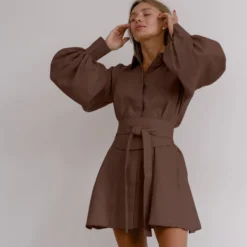 Fashion Loose Solid Color Long-Sleeved Niche Shirt Dress Wholesale Dresses SDV463826 -Amour Vert shop ada49f55 da9e 4fd7 b58e fab32e919ff2 222ae55bfabccc6854d1bde9a799a2e6