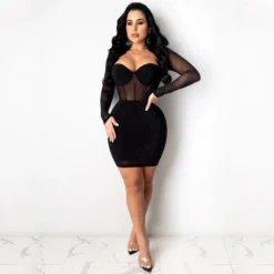Sexy See-Through Low Cut Dress Hot Drill Nightclub Bodycon Wholesale Dresses SD95638 10 Sexy See-Through Low Cut Dress Hot Drill Nightclub Bodycon Wholesale Dresses SD95638 -Amour Vert shop adf4d731 c479 4851 a32f 769fee1d0ba7 O1CN01C4bdhU1scUnN9x4eG 2042265787 0 cib
