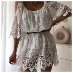 Sexy Off-Shoulder Sling Lace Mini Dress Hollow Lace-Up Solid Color Wholesale Dresses SDN561715 10 Sexy Off-Shoulder Sling Lace Mini Dress Hollow Lace-Up Solid Color Wholesale Dresses SDN561715 -Amour Vert shop b5f65265 4e9c 494a 9d4f 3ea4e3bc261c 5be0cdbcecc0d40cf93897cbe9d2a21f