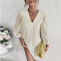 Sexy V Neck Flocking Mini Dress Solid Color Loose Long Sleeve Wholesale Dresses SDN560852 22 Sexy V Neck Flocking Mini Dress Solid Color Loose Long Sleeve Wholesale Dresses SDN560852 -Amour Vert shop b99c4f54 da47 4375 8dac 43643e584d5e 51b14cb9e710d0cdfe10b612aa3f72f2