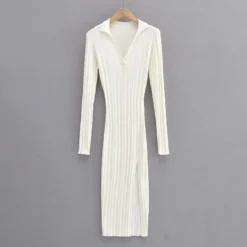 Bodycon Slit Full Sleeve Solid Ribbed Midi Dress SD080009 -Amour Vert shop ba2dca42 03ee 437c b3f6 a65e9ffb8c7e 506F2DF38A223146BA67A39652DC4E67