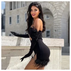 Sexy Patchwork See-Through Raw Edge Slim Fit Tube Top Dress Wholesale Dresses SDN537606 -Amour Vert shop ba911889 f315 4ef9 9b3d c628c88377bf 390c1e470f73678c28422ab35cd45ff4