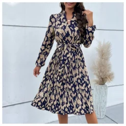 Printed Long Sleeve Tie-Up Casual Swing Pleated Dress Wholesale Dresses SDN538421 -Amour Vert shop c0cbce44 6034 42fe a708 48bf20925864 a5c932ce7657aebd924e59f2d8eb2a1d