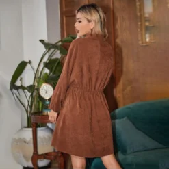 Drawstring Commuter Button Down Lapel Long Sleeve Corduroy Dress Jacket Wholesale Dresses SDV463571 11 Drawstring Commuter Button Down Lapel Long Sleeve Corduroy Dress Jacket Wholesale Dresses SDV463571 -Amour Vert shop ca76cc7d 0bc6 46b4 a658 c2b940217b05 3ca73910b2088a70067e787375cfc608
