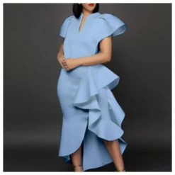 Wholesale Ruffled Trim Sleeve Asymmetrical Midi Dress SD161591 -Amour Vert shop ced5e53a 57c5 41ef aca8 3fe0f369b2e2 F5FAF0AEEAA738BAF85B4A871306CC54