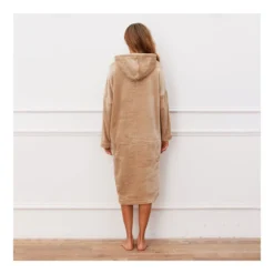 Hooded Sweatshirt Dress Flannel Long Sleeve Long Nightdress Wholesale Loungewear SDN5385201 -Amour Vert shop cefca88e 652f 45a3 ac63 6867818c04cb 86c87f929e03291719702c182470ea20