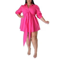 Sexy Solid Color Strappy Wholesale Womens Shirt Dress N3823100900053 -Amour Vert shop d68e0ed710054634963bb09801139ede 5