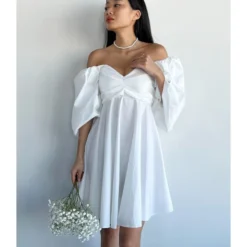 Sexy Strapless High Waist Bubble Sleeve Solid Color A-Line Mini Dress Wholesale Dresses SDN562843 10 Sexy Strapless High Waist Bubble Sleeve Solid Color A-Line Mini Dress Wholesale Dresses SDN562843 -Amour Vert shop e3d634bd b4c7 4049 b07c 1769af2e792f 25fde961c6f1f40e10a0eaf0b1782b0d