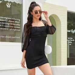 Floral Print Square Neck Lantern Sleeve Backless Tie-Up Chiffon Bodycon Dress Chic Wholesale Dresses SDN533537 -Amour Vert shop e42975c5 28e6 40ff ad1e c3cb55b3b043 907ebc19943948ad985b058b62b714dd