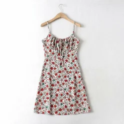 Floral Print Sundresses Sling Lace-Up Summer A-Line Dress Sexy Wholesale Mini Dresses SDN532474 -Amour Vert shop ecdb133e 3269 4ee8 9083 4bf0b3650389 ed575d415e7e2c796c681b74fdfea8bb