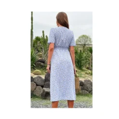 Sexy V Neck Floral Dress Short Sleeve Slit Shirt Wholesale Dresses SDN561308 15 Sexy V Neck Floral Dress Short Sleeve Slit Shirt Wholesale Dresses SDN561308 -Amour Vert shop ef0596fc 50f7 4ff5 9a63 d0420cb0e047 d9467d880a880c9aeb82af0a7ef977a3