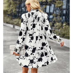 Elegant Print Long Sleeve Dress Loose High Waist Wholesale Dresses SDN560955 -Amour Vert shop f2b9fed4 4b91 4f3e b421 312c10d5a28c caf28caab158764f573c7a4b28b72346