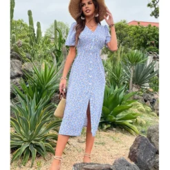 Sexy V Neck Floral Dress Short Sleeve Slit Shirt Wholesale Dresses SDN561308 12 Sexy V Neck Floral Dress Short Sleeve Slit Shirt Wholesale Dresses SDN561308 -Amour Vert shop f8b22305 5402 41c2 b329 99dce95396ab cda69f673853bcf1df13a4dc9e0fa153